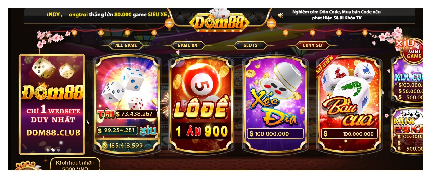 Dom 88 - Giải trí casino hàng đầu